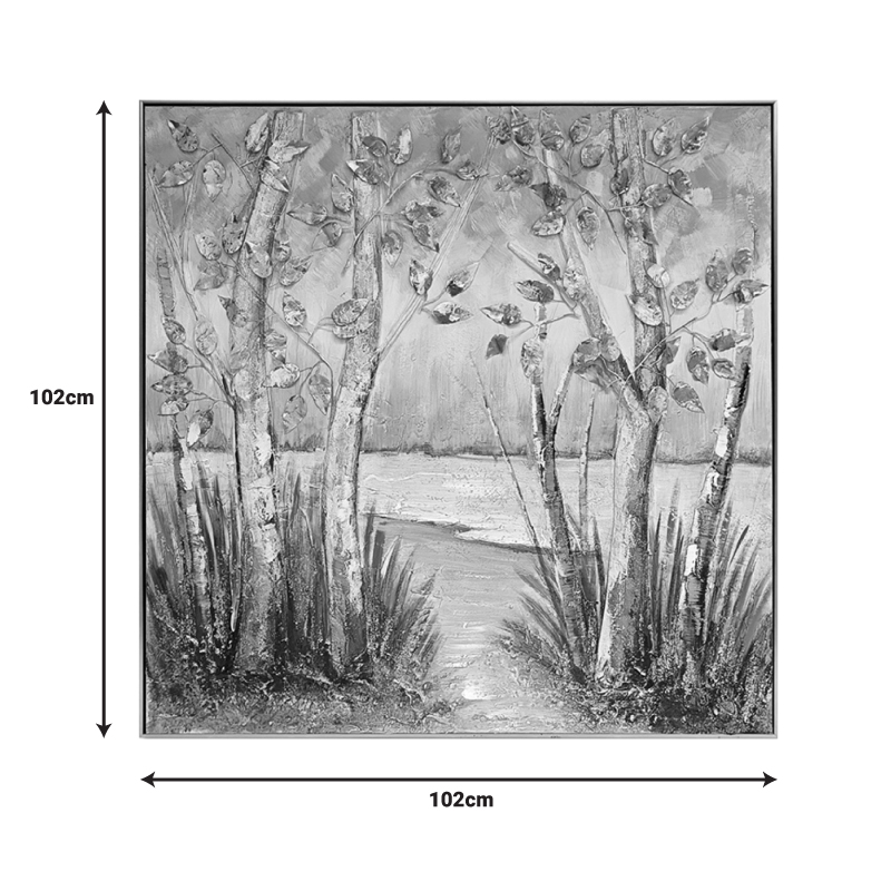 Картина на платно Leambre I 102x4.5x102см - Image 2