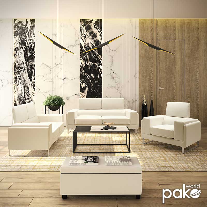 Двуместен диван Shea слонова кост 158x80x87cm - Image 2