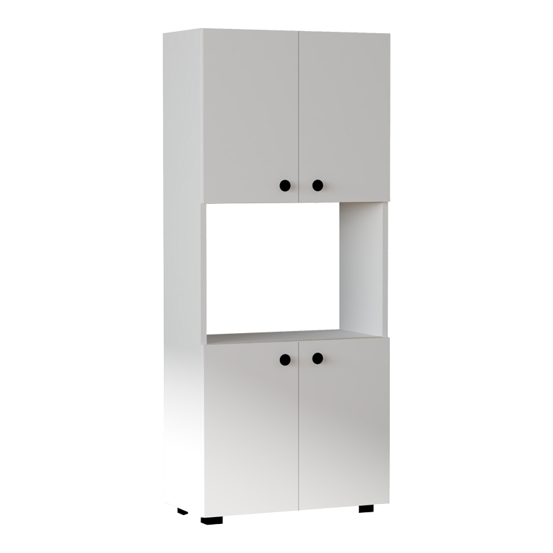 Кухненски шкаф Guzel в бял нюанс 60x31,4x140см