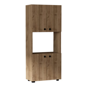 Кухненски шкаф Guzel в нюанс орех 60x31,4x140см