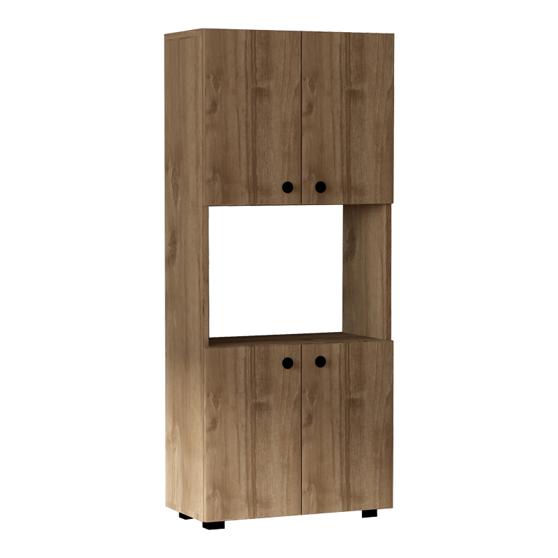Кухненски шкаф Guzel в нюанс орех 60x31,4x140см