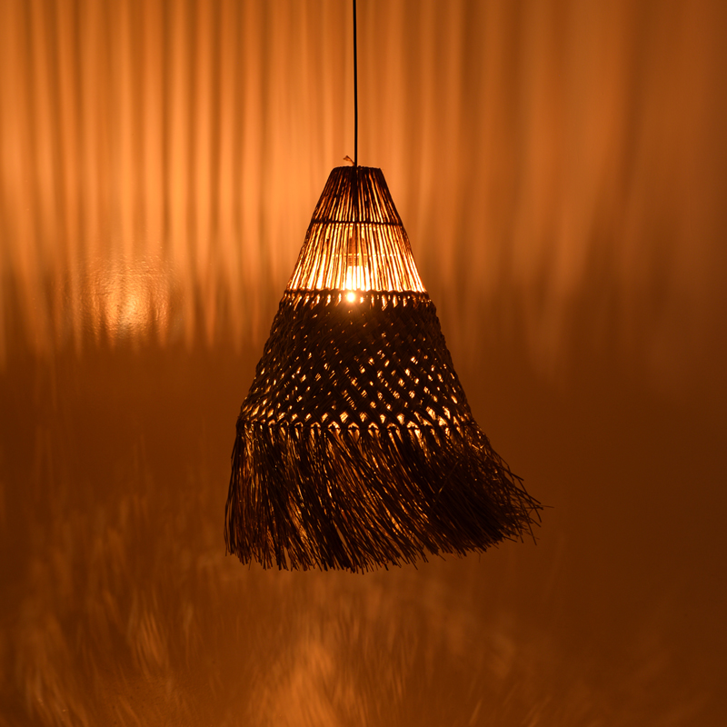 Плафон Vajem в естествен абажур 50x50x70см - Image 2