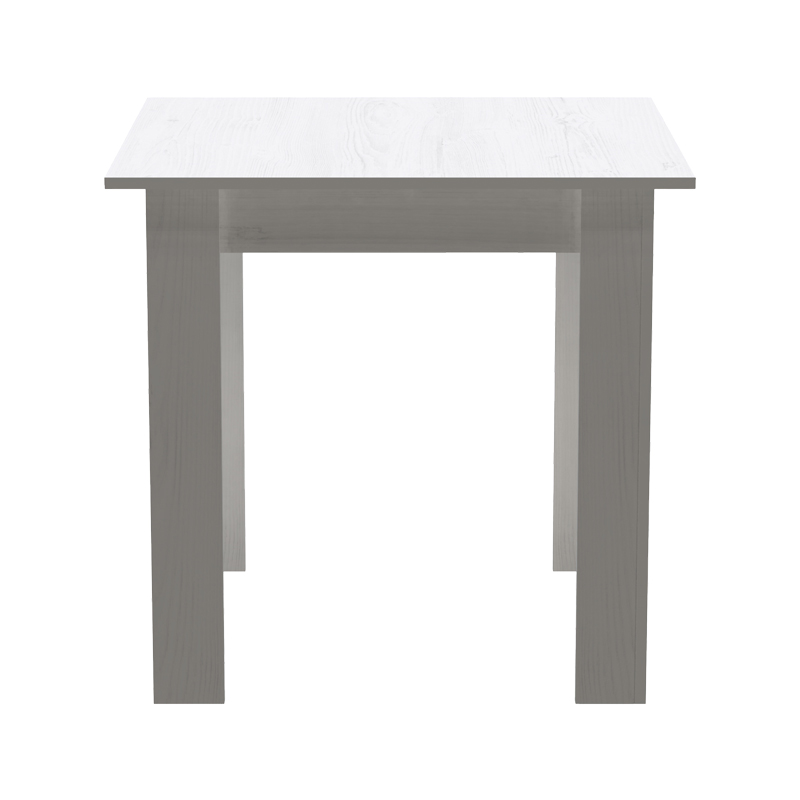 Маса Manka I в бял нюанс 80x80x77см - Image 3