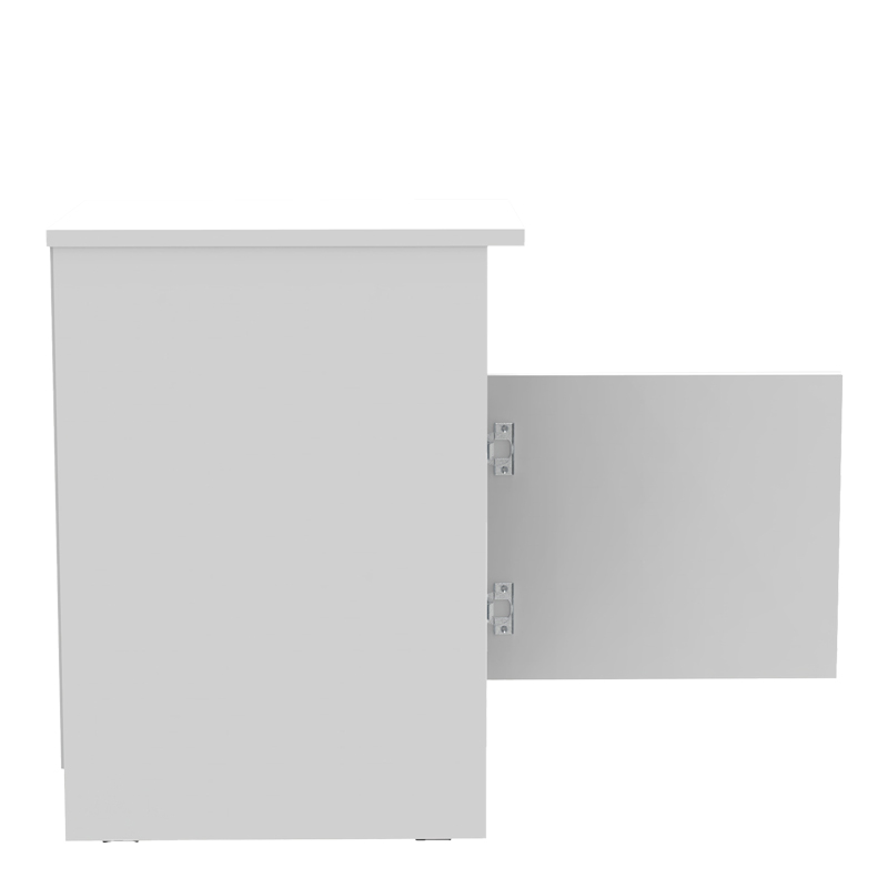 Нощно шкафче Galdi в бял нюанс 40x45x60см - Image 4