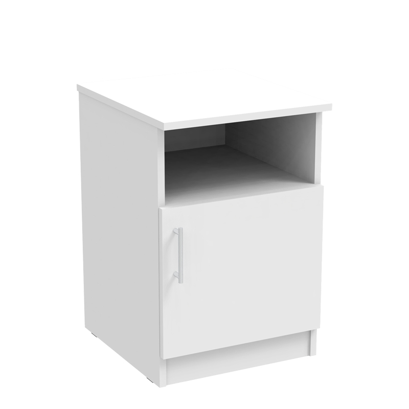 Нощно шкафче Galdi в бял нюанс 40x45x60см