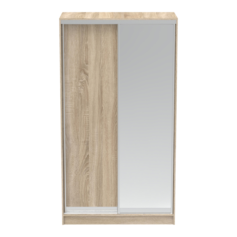 Двукрилен гардероб Korredor с огледало в цвят sonoma 120x60x220см - Image 3