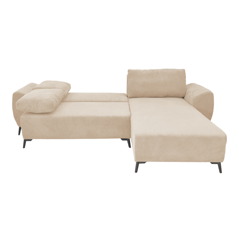 Триместен диван Settee с място за съхранение в бежов нюанс 286x204x93см - Image 3