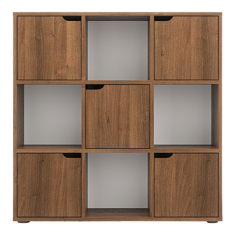 Етажерка Bookel в цвят орех 88.5x27.5x89.3cm - Image 3
