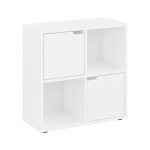 Етажерка Bookel в бял нюанс 59.6x27.5x60.4cm