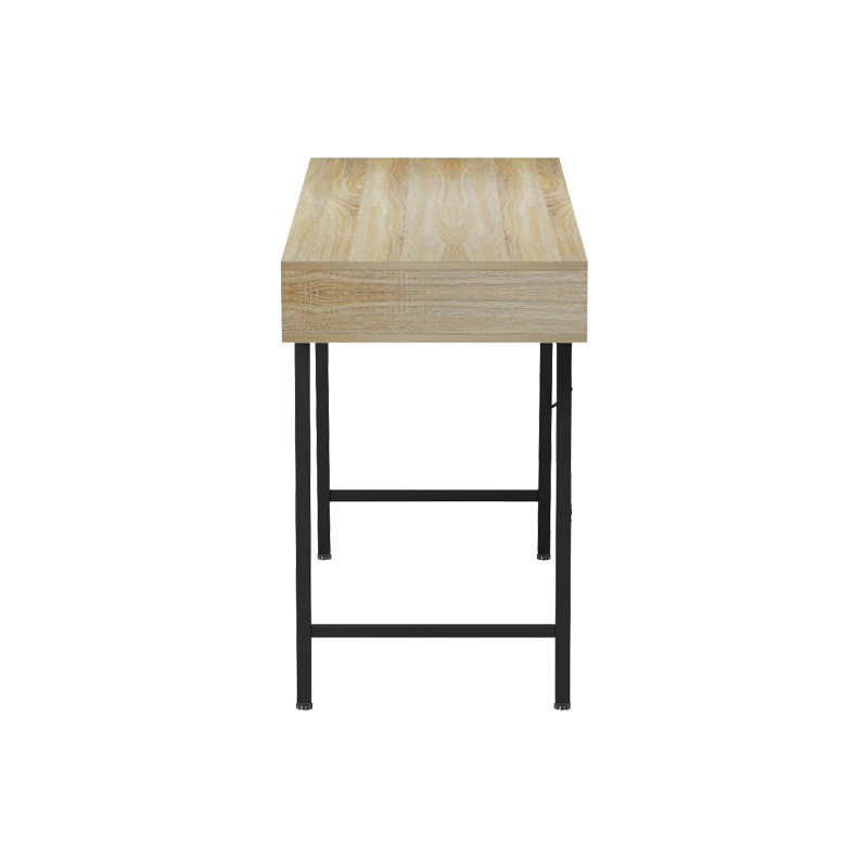 Работно бюро Komo в сонома-сив нюанс с черни метални крака 120x48x76см - Image 3