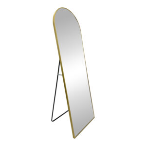 Огледало Lorens в златист акцент 46x40x150см
