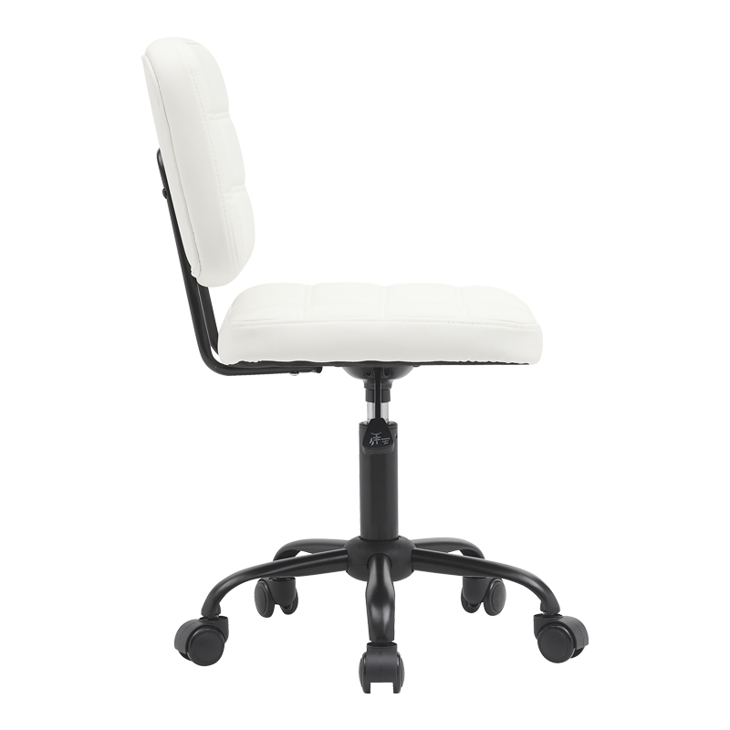 Офис стол Sedia в бял нюанс 50x50x75-85см - Image 3