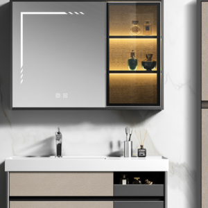 Огледало ELITE LED 80см цвят SMOKE GREY