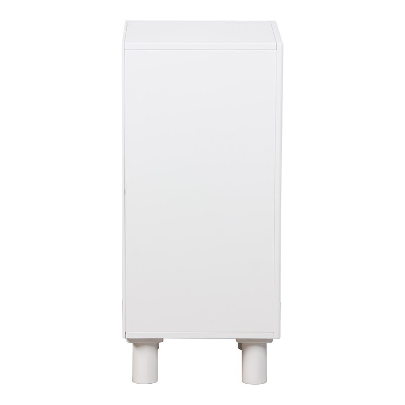 Нощно шкафче Emersi MDF в бяло 40x32x70см - Image 2