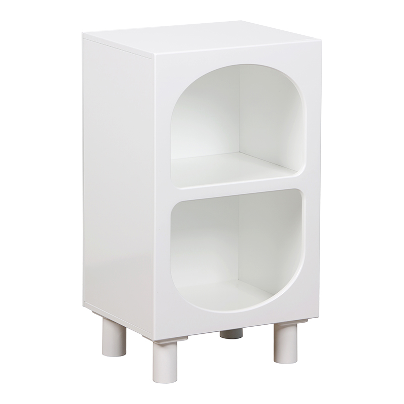 Нощно шкафче Emersi MDF в бяло 40x32x70см