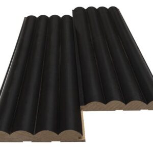 МДФ 3D Стенен панел ЧЕРЕН Wave Standard 805090 16/119/2750мм
