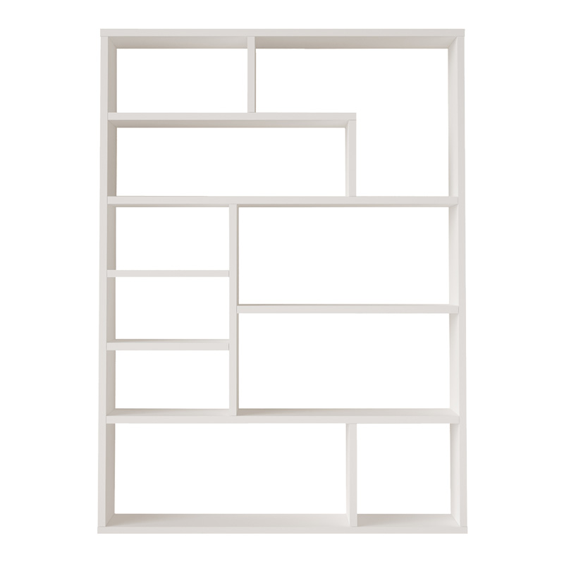 Етажерка Decora в бяло 90x22x123.6см - Image 2