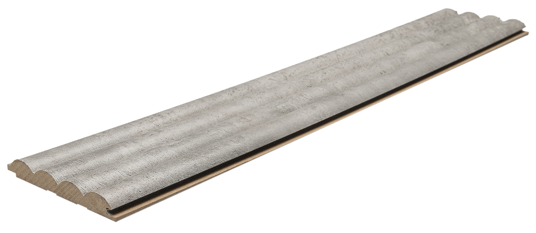 МДФ 3D Стенен панел ЧИКАГСКИ БЕТОН Wave Standard 804070 16/119/2750мм - Image 2