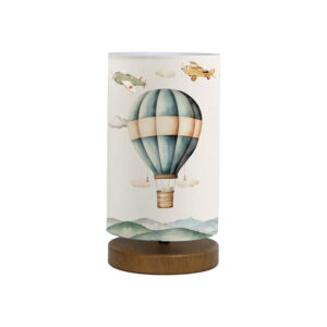 Детска настолна лампа Balon многоцветна Φ15x30см