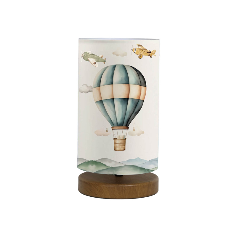 Детска настолна лампа Balon многоцветна Φ15x30см