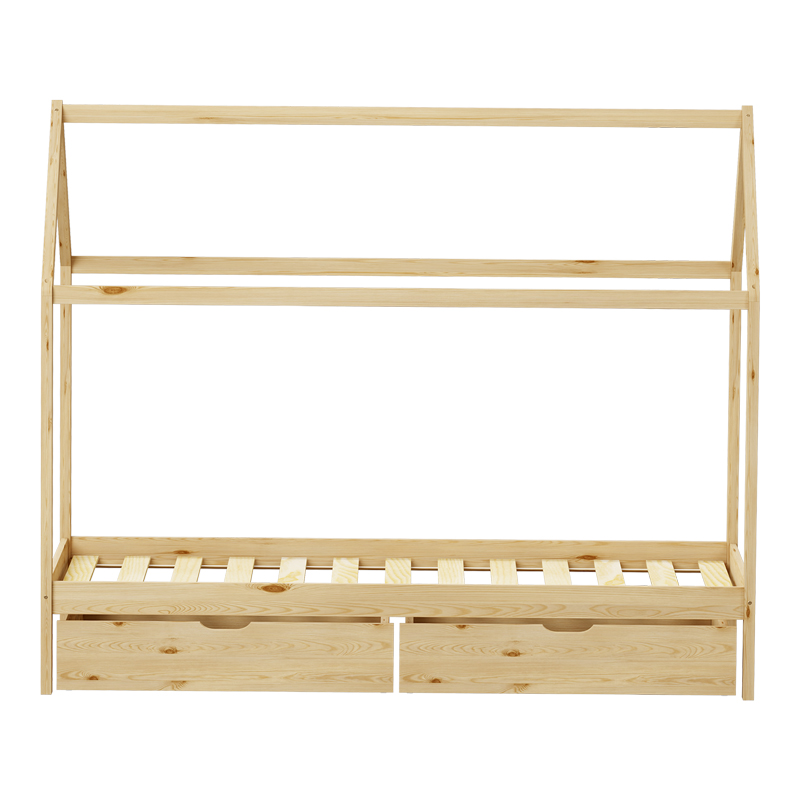 Детско легло Mellin Montessori борово дърво в естествен нюанс 90x190см - Image 5