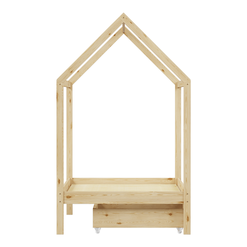 Детско легло Mellin Montessori борово дърво в естествен нюанс 90x190см - Image 6