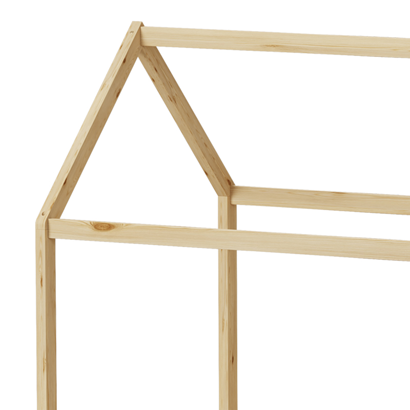 Детско легло Mellin Montessori борово дърво в естествен нюанс 90x190см - Image 9