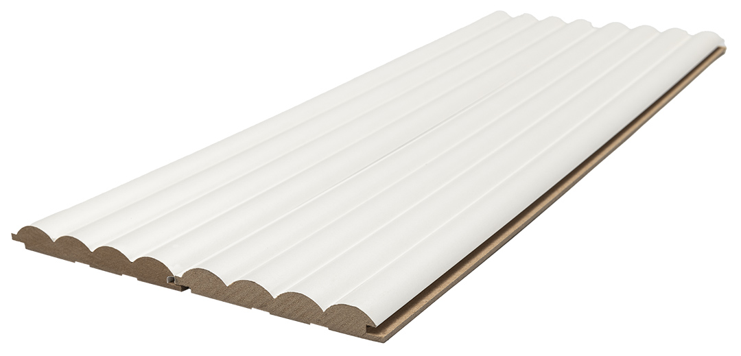 МДФ 3D Стенен панел БЯЛ Wave Standard 802040 16/119/2750мм - Image 4
