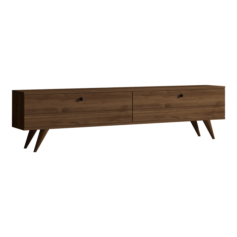 ТВ шкаф Jate цвят орех 160x25x40см