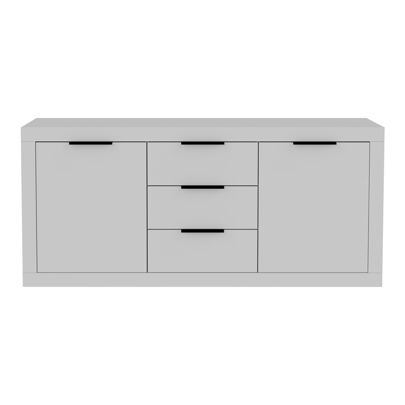 Бюфет Doha в бяло 180x45x80.5см - Image 3