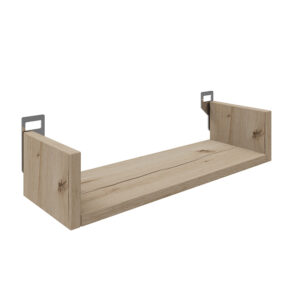 Стенен рафт Derva в нюанс дъб 45x15x10см