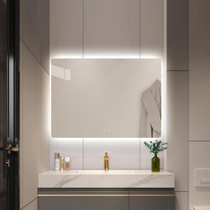LED огледало L-02 100x70см