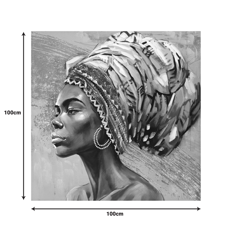 Картина на платно Africana I 100x3x100см - Image 2