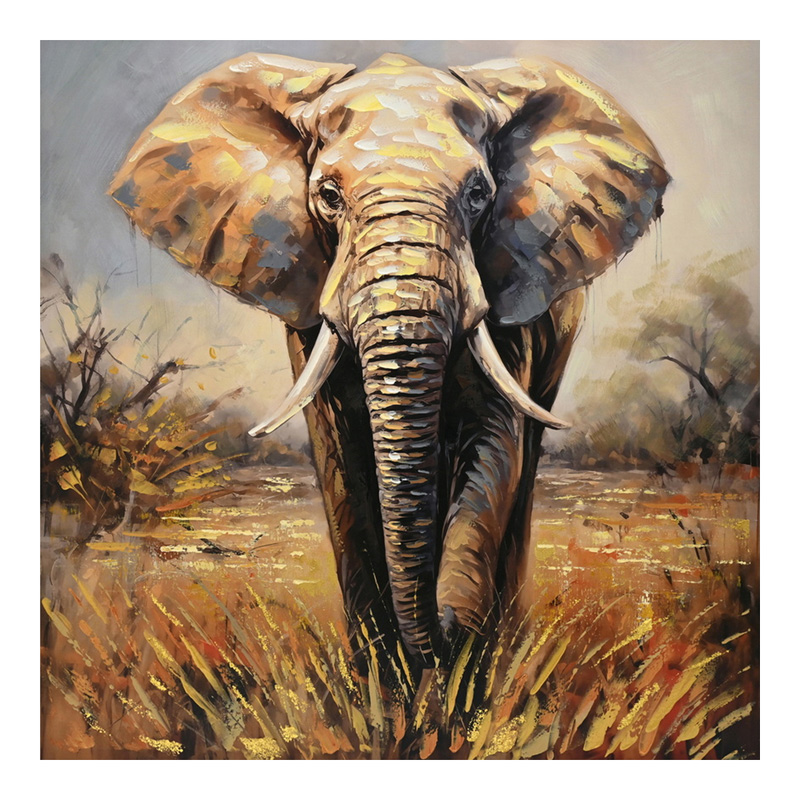 Картина върху платно Elepho 100x3x100см
