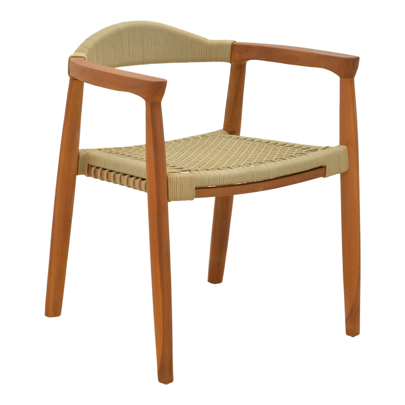 Стол Ganny в естествен нюанс 61x58x71см