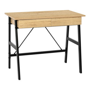 Бюро Lione в дъбов цвят 90x50x75см