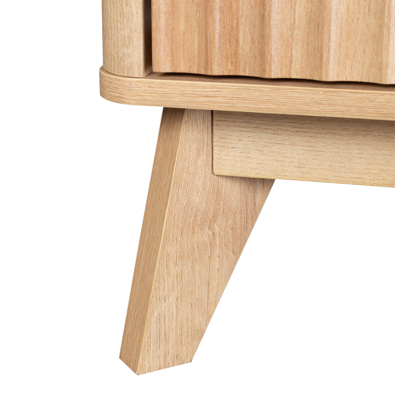 Холна маса Hamea MDF в естествен цвят 110x55.2x45см - Image 6