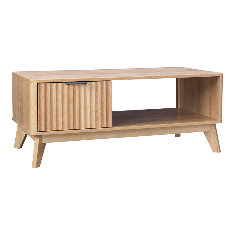 Холна маса Hamea MDF в естествен цвят 110x55.2x45см