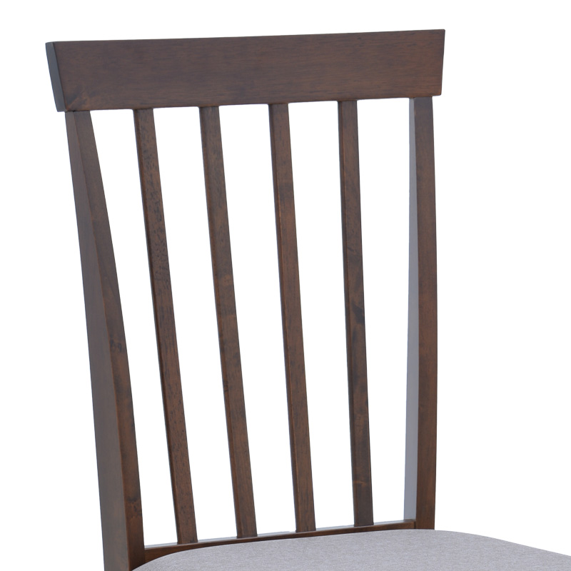 Стол Хюстън в орехов цвят 40x49x94см - Image 6
