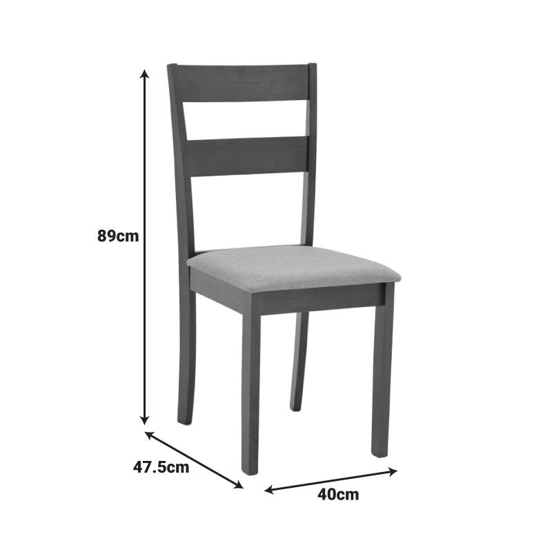 Стол Dallan в нюанс орех 40x47.5x89см - Image 8