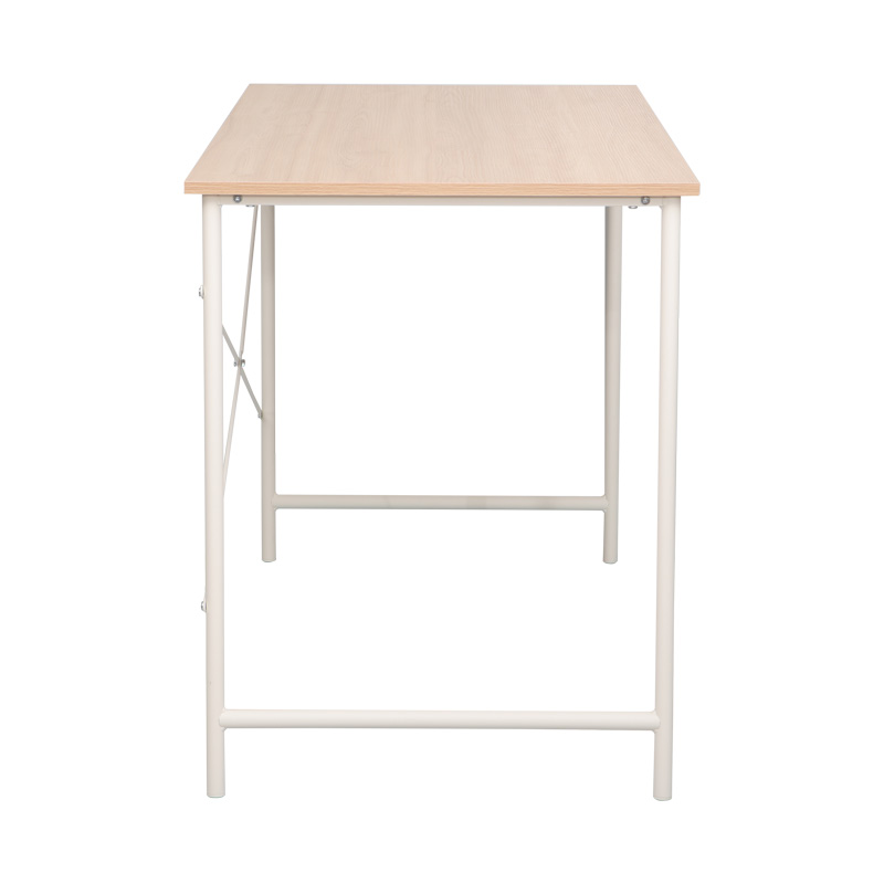 Работно бюро Senzia в естествен нюанс с бял метал 120x60x75см - Image 4