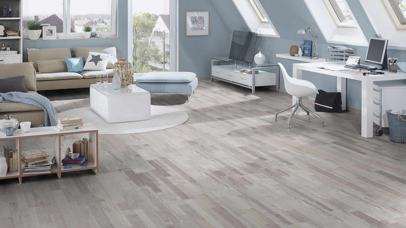 Ламиниран паркет CASTELLO 8 мм K039 SILVERSIDE DRIFTWOOD - Image 3