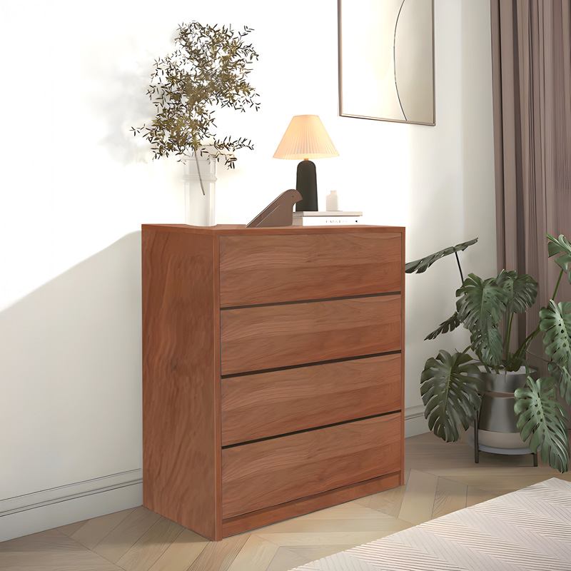 Скрин Kuanger от MDF в цвят орех 80x40x80см - Image 2