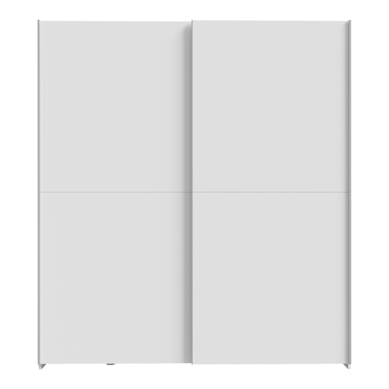 Noez I гардероб с две врати и рафтове в бяло 170.5x61x190.5см - Image 3