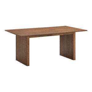 Маса Eleganza от MDF в цвят орех 180x99x75.8 см