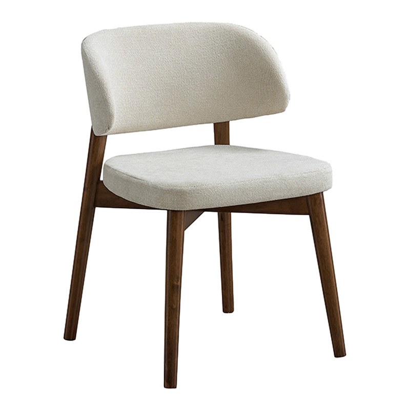 Трапезна маса Eleganza-Siena комплект от 7 MDF в орехово-бял цвят 180x99x75.8см - Image 2