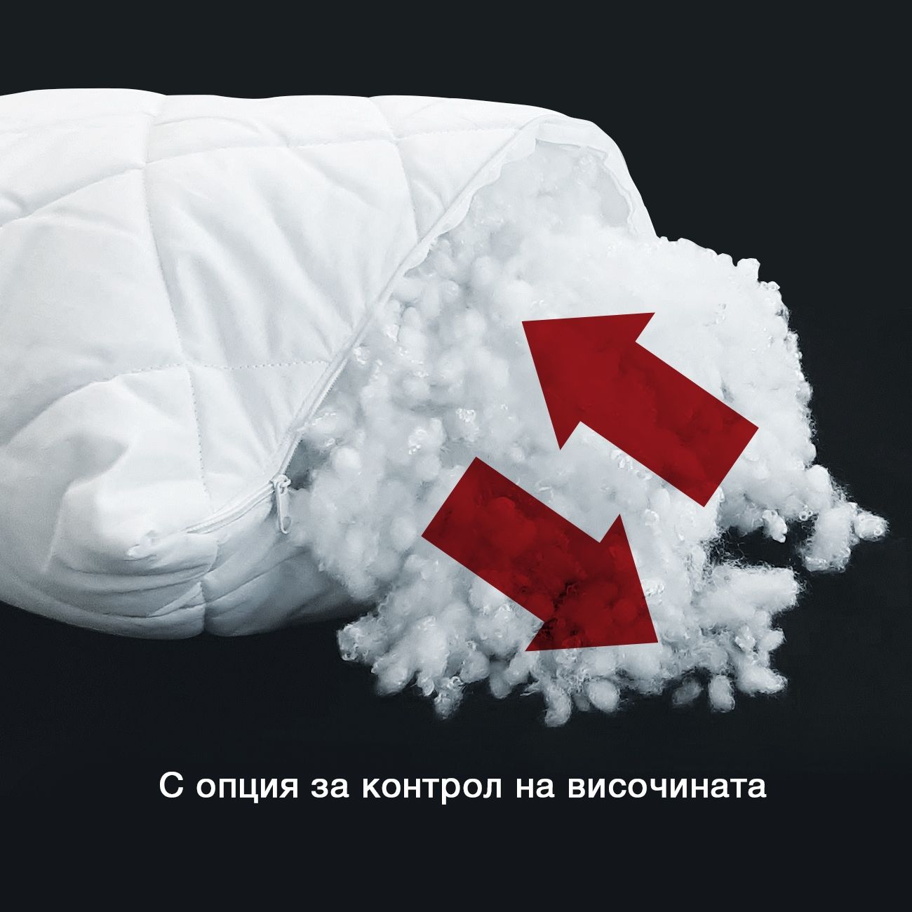 Памучна възглавница COTTON DELUXE - Image 2