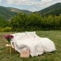 Долен чаршаф 150/260 НАТУРАЛ, 100% суров памук - Image 3