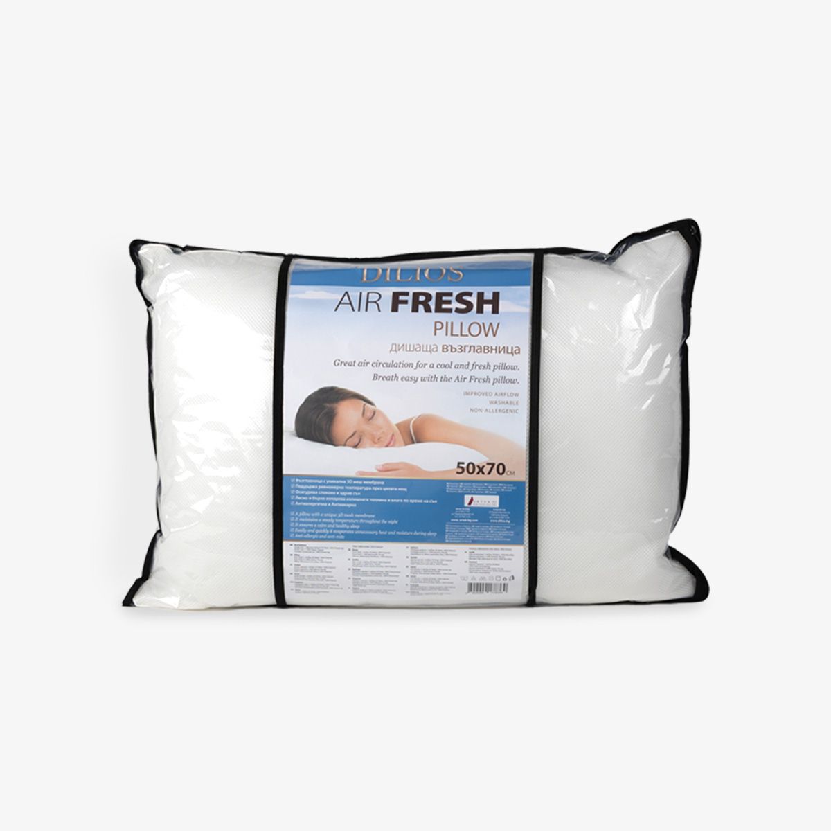 Дишаща Възглавница AIR FRESH с 3D MESH мембрана air fresh, 50/70 см - Image 2
