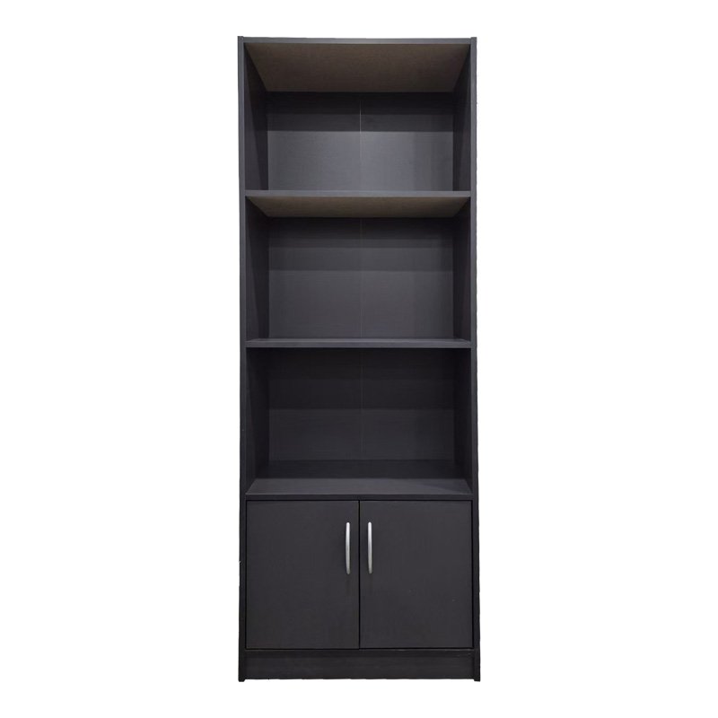 Библиотека Tekaro в антрацитен цвят 60x29x166 см - Image 3